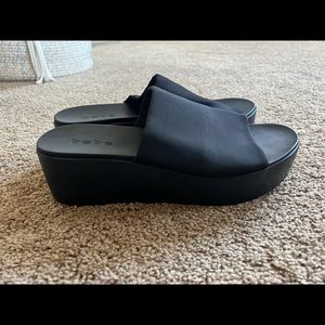 NWOT✨ BEBE Platform Sandal Heels WOMEN 9